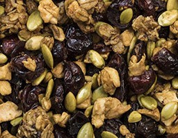 Breakfast Bowl Trail Mix - Apple tidbits, cranberries, raisins, apple cinnamon oat clusters, roasted salted pumpkin seeds